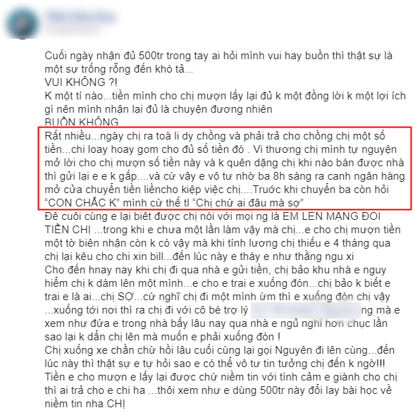 Thông tin vụ ly hôn của Thanh Bình - Ngọc Lan bất ngờ được hé lộ thông qua một đoạn status &quot;chỉnh đi sửa lại&quot;? - Ảnh 2.