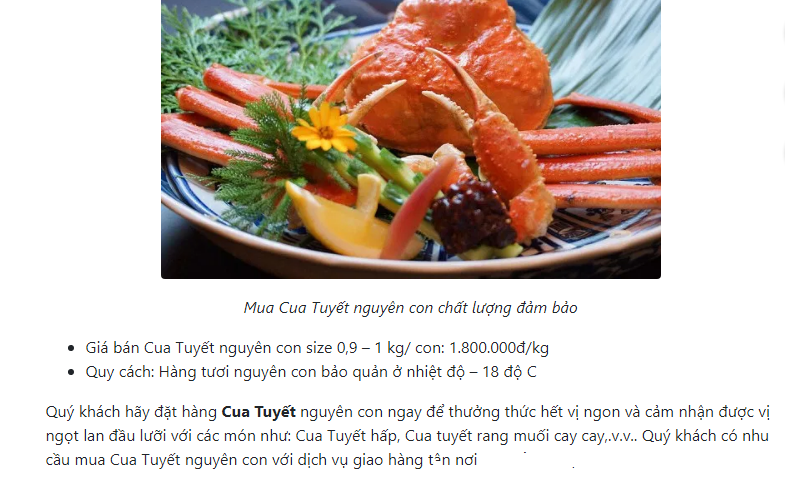 Vào mùa ngay lập tức cua tuyết được giới tiêu dùng săn lùng, mua ngót nghét vài triệu bạc vẫn được yêu thích - Ảnh 2.