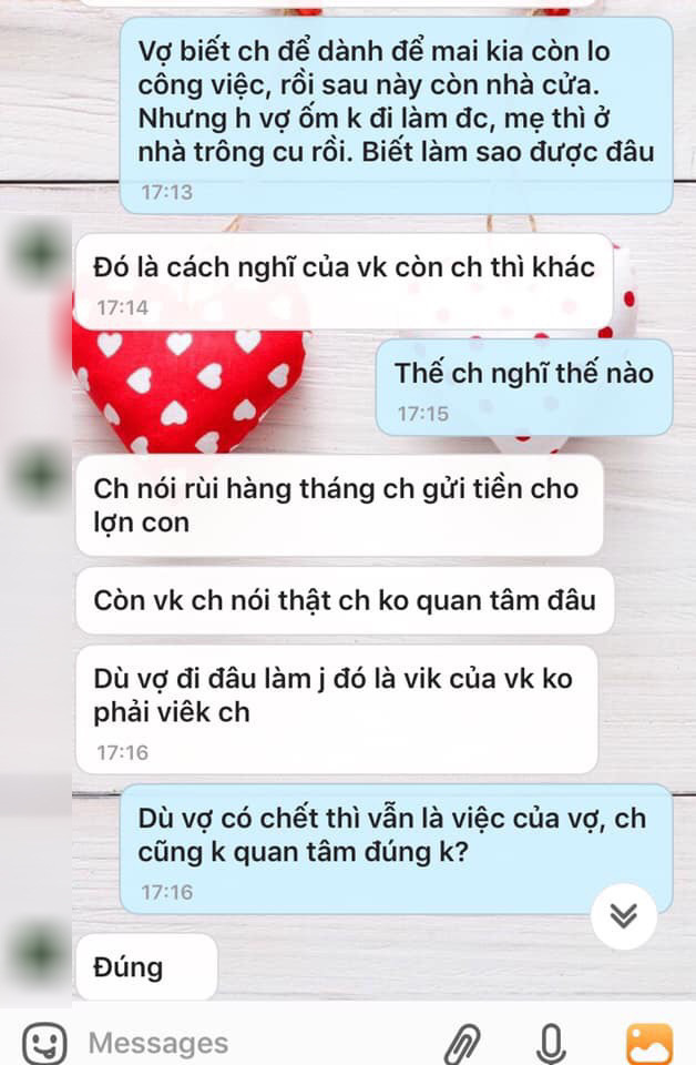 Chồng chỉ bỏ ra 2 triệu/tháng cho con, vợ ốm quyết không chi thêm còn nói một câu khiến vợ chết lặng - Ảnh 3.