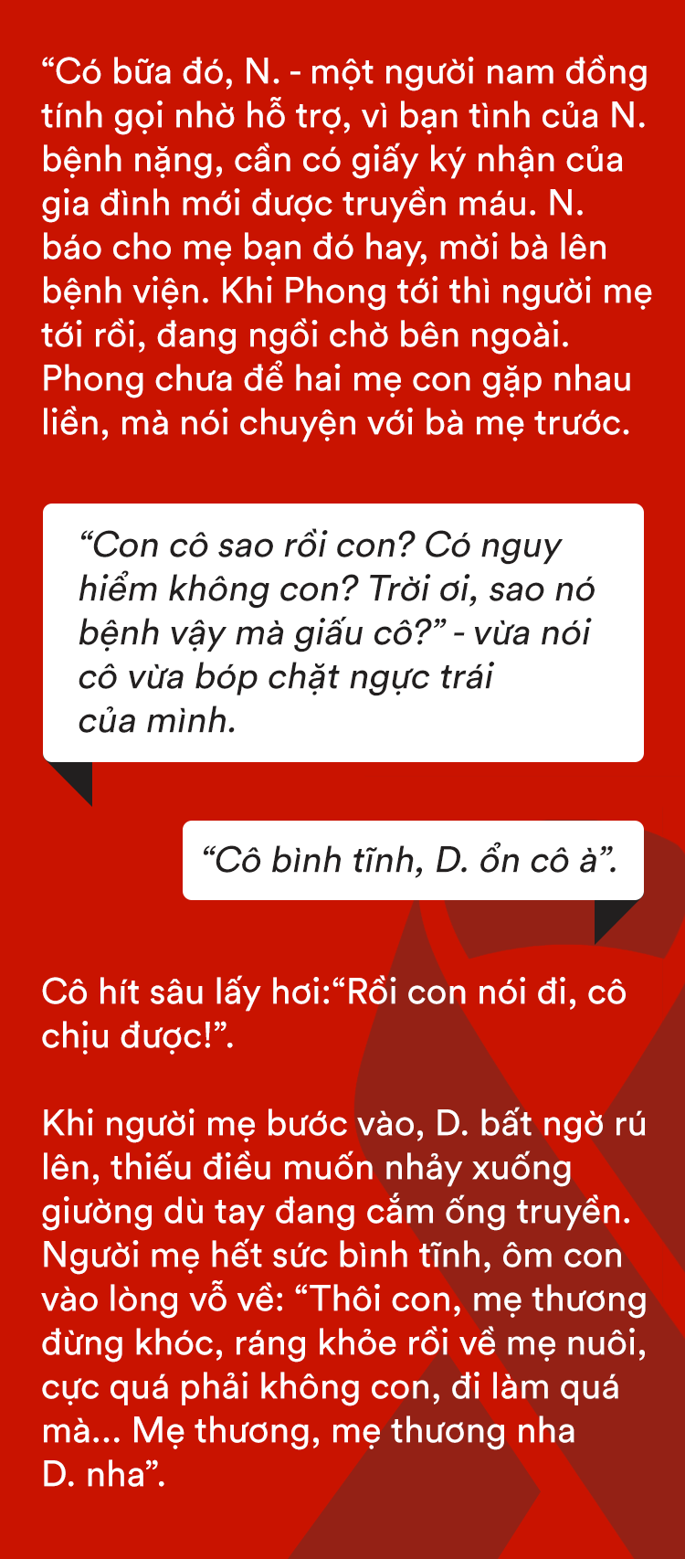 Hai thủ lĩnh tinh thần của người có HIV Việt Nam: Tại sao khi bị ung thư, người ta có thể tự tin la lên với cả thế giới và được yêu thương vô ngần, HIV thì không? - Ảnh 9.