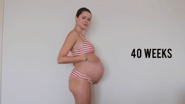 Hot mom quay video hành trình mang thai 9 tháng thu hút gần 90 triệu lượt xem - Ảnh 6.