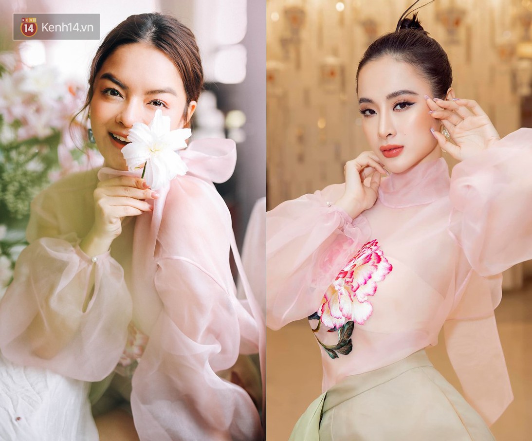 Đụng áo xuyên thấu: Angela Phương Trinh sexy, lúng liếng khác hẳn vẻ trong trẻo của đàn chị Phạm Quỳnh Anh - Ảnh 7. Đụng áo xuyên thấu: Angela Phương Trinh sexy, lúng liếng khác hẳn vẻ trong trẻo của đàn chị Phạm Quỳnh Anh - Ảnh 7.