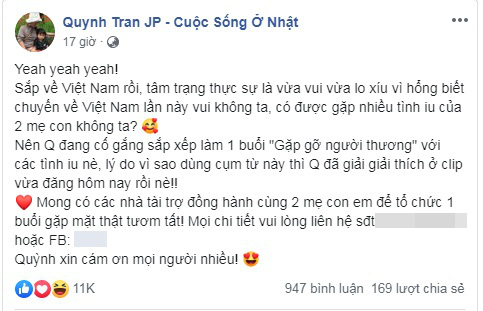 Sắp về Việt Nam, Quỳnh Trần JP lo lắng đến mức đêm nằm mất ngủ vì lên sóng truyền hình, tiện thông báo sẽ tổ chức buổi gặp mặt nho nhỏ với các &quot;người thương&quot; - Ảnh 3.