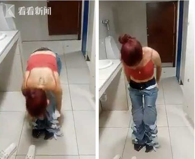 Đẳng cấp như nữ tặc ở Venezuela: Mặc hết 8 chiếc quần jean vừa trộm được rồi tìm cách trốn khỏi trung tâm thương mại  - Ảnh 1.