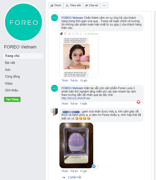 Xuất hiện vô số Fanpage Foreo Việt Nam lừa đảo tiền công khai, người tiêu dùng nên cảnh giác - Ảnh 11. Xuất hiện vô số Fanpage Foreo Việt Nam lừa đảo tiền công khai, người tiêu dùng nên cảnh giác - Ảnh 11.