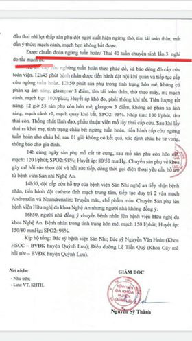 Vụ mẹ con sản phụ tử vong ở Nghệ An: hé lộ nguyên nhân ban đầu - Ảnh 3.