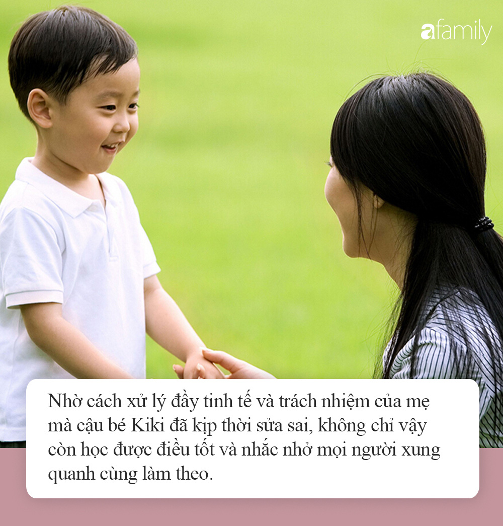 Con nghịch ngợm bấm hết c&aacute;c n&uacute;t trong thang m&aacute;y khiến mọi người tức giận, mẹ n&oacute;i 1 c&acirc;u khiến ai cũng dịu lại, c&ograve;n động vi&ecirc;n ngược đứa trẻ - Ảnh 4.