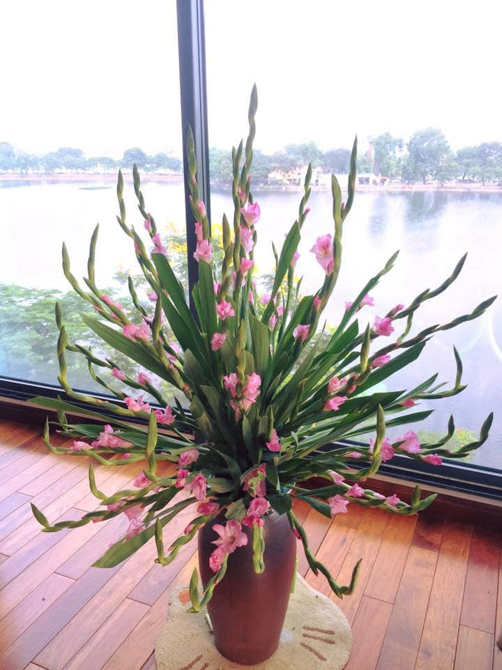 Cách cắm bình hoa to với xốp - Ảnh 7. Cách cắm bình hoa to với xốp - Ảnh 7.