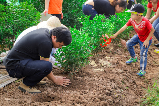 Khoảnh khắc dễ thương của c&aacute;c b&eacute; trong H&agrave;nh tr&igrave;nh về v&ugrave;ng dược liệu đạt chuẩn quốc tế - Ảnh 4.
