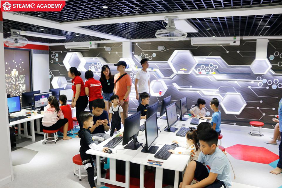 Tưng bừng khai trương trung tâm trải nghiệm STEAM tiêu chuẩn quốc tế hàng đầu tại Việt Nam - Ảnh 5. Tưng bừng khai trương trung tâm trải nghiệm STEAM tiêu chuẩn quốc tế hàng đầu tại Việt Nam - Ảnh 5.