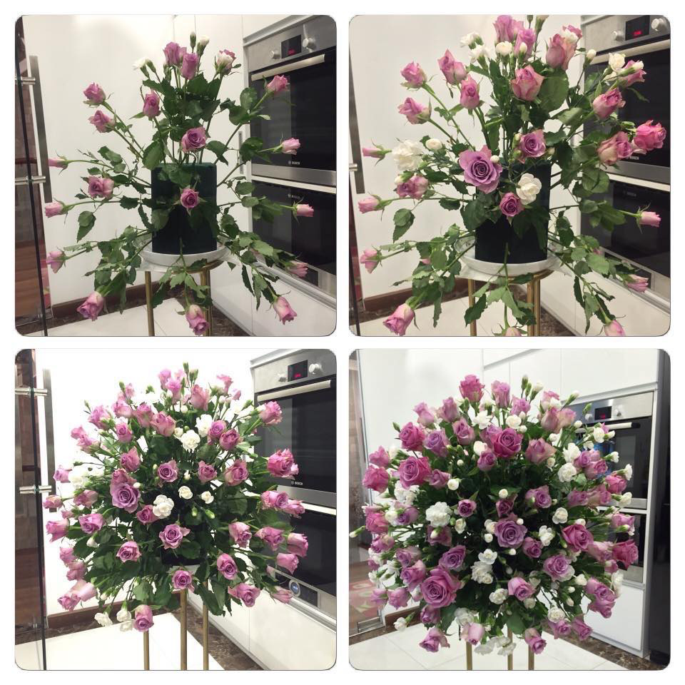 Từ A-Z cách cắm hoa dáng tròn đẹp như mơ cực dễ dàng - Ảnh 23. Từ A-Z cách cắm hoa dáng tròn đẹp như mơ cực dễ dàng - Ảnh 23.