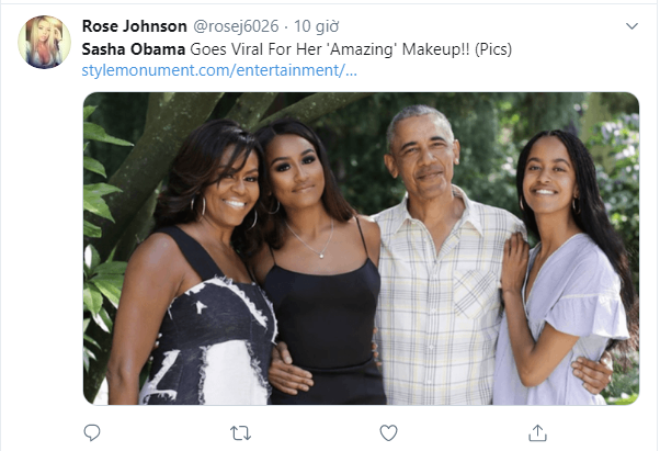Con gái út của ông Obama lại khiến cộng đồng mạng chao đảo vì quá xinh đẹp và gợi cảm, chiếm hết spotlight của gia đình - Ảnh 6.
