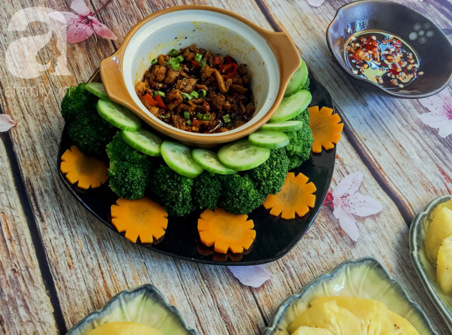 Ngắm mà thèm mâm cơm cuối tuần toàn món ngon của "chị gái vàng trong làng làm vợ" - Ảnh 4. Ngắm mà thèm mâm cơm cuối tuần toàn món ngon của "chị gái vàng trong làng làm vợ" - Ảnh 4.