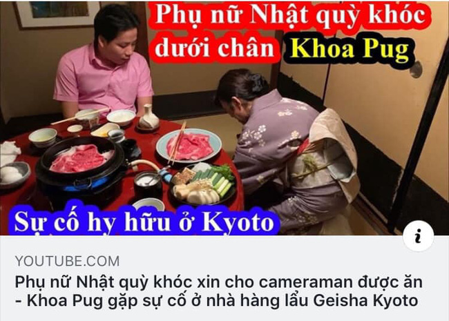 Sự vụ lùm xùm của Khoa Pug: Có thể Khoa không hiểu tiếng Nhật nhưng sự thiếu tôn trọng người xem mới là điều đáng trách hơn cả - Ảnh 1.