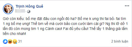 Công khai bạn trai mới chưa lâu, Hồng Quế lại có chia sẻ lạ: &quot;Người lỡ dở 1 lần đò còn mong tìm 1 người cành cao&quot; - Ảnh 2.