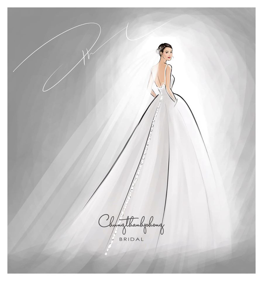 Top 20+ mẫu thiết kế váy cưới chữ A đẹp và lộng lẫy nhất