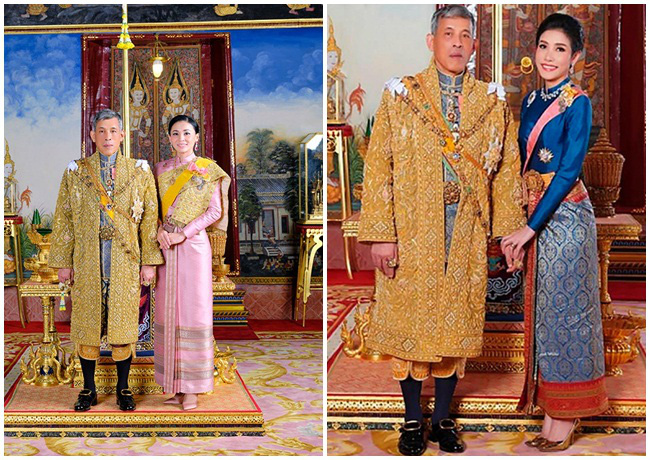 Cung điện phát hành hình ảnh mới của vợ chồng Quốc vương Thái Lan cho thấy sự khác biệt một trời một vực giữa Hoàng hậu và Hoàng quý phi  - Ảnh 4.