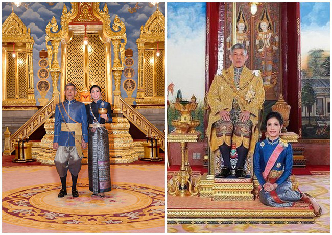 Cung điện phát hành hình ảnh mới của vợ chồng Quốc vương Thái Lan cho thấy sự khác biệt một trời một vực giữa Hoàng hậu và Hoàng quý phi  - Ảnh 3.
