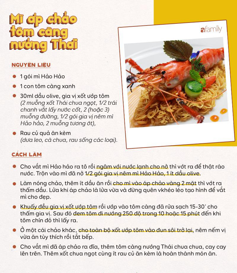 Giành giải nhất trong cuộc thi ẩm thực, hãy xem món mì với tôm càng này có xứng đáng là món ăn hạnh phúc? - Ảnh 1. Giành giải nhất trong cuộc thi ẩm thực, hãy xem món mì với tôm càng này có xứng đáng là món ăn hạnh phúc? - Ảnh 1.