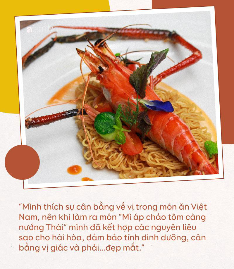 Giành giải nhất trong cuộc thi ẩm thực, hãy xem món mì với tôm càng này có xứng đáng là món ăn hạnh phúc? - Ảnh 3. Giành giải nhất trong cuộc thi ẩm thực, hãy xem món mì với tôm càng này có xứng đáng là món ăn hạnh phúc? - Ảnh 3.