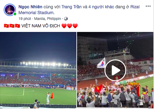 Dân mạng ''dậy sóng'' ăn mừng chiến thắng lịch sử của U22 Việt Nam 3-0 - Ảnh 9.