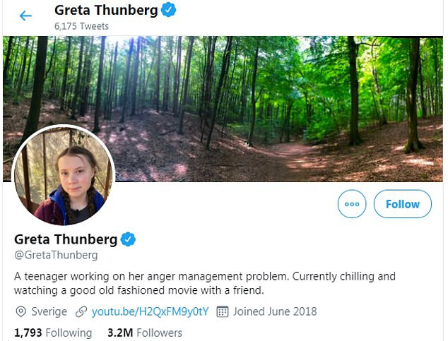 Nhà hoạt động môi trường nhí Greta Thunberg đáp trả sâu cay Tổng thống Trump khi bị ông mỉa mai việc được Time chọn là nhân vật của năm - Ảnh 2. Nhà hoạt động môi trường nhí Greta Thunberg đáp trả sâu cay Tổng thống Trump khi bị ông mỉa mai việc được Time chọn là nhân vật của năm - Ảnh 2.