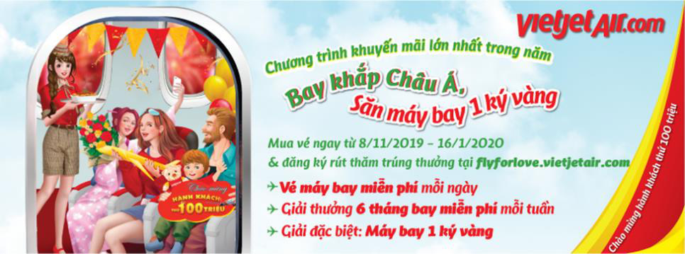 Vietjet khuyến mãi máy bay 1kg vàng “siêu to khổng lồ” mừng hành khách thứ 100 triệu - Ảnh 5.