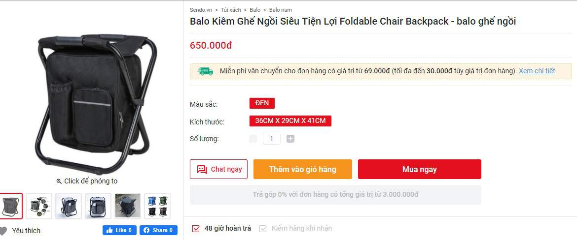 Hội về quê ăn Tết bằng tàu xe sẽ cần lắm 1 chiếc balo kiêm ghế ngồi như thế này - Ảnh 2.