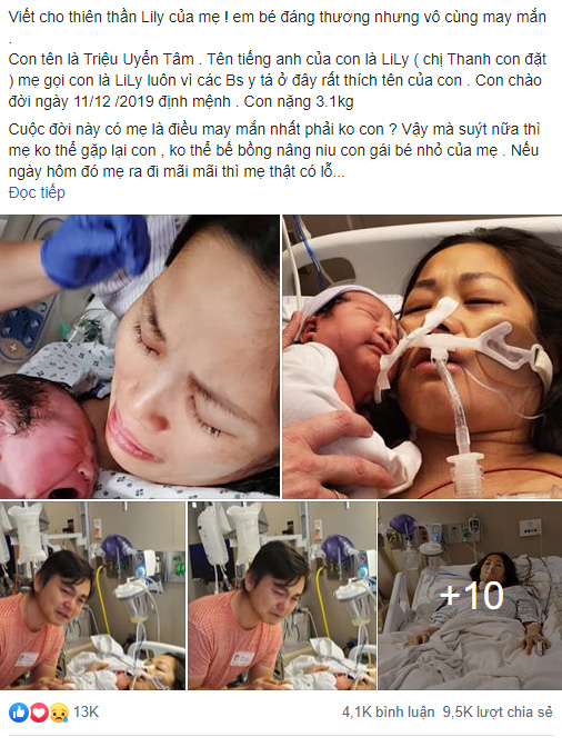 Mẹ Việt kể chuyện suýt chết khi sinh con, bệnh viện huy động 15 bác sĩ cấp cứu vì mất 80% máu trong cơ thể - Ảnh 8.