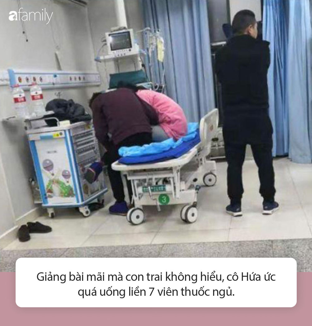 Giảng bài mãi mà con trai không hiểu, mẹ ức quá uống liền 7 viên thuốc ngủ, phải đi cấp cứu ngay trong đêm - Ảnh 2. Giảng bài mãi mà con trai không hiểu, mẹ ức quá uống liền 7 viên thuốc ngủ, phải đi cấp cứu ngay trong đêm - Ảnh 2.