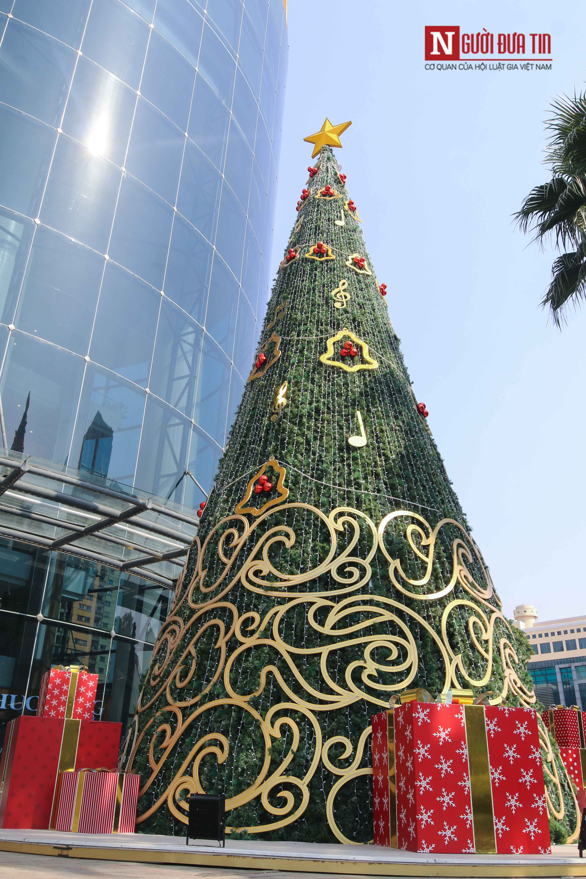 Chiêm ngưỡng những cây thông Noel khổng lồ tại Hà Nội - Ảnh 15. Chiêm ngưỡng những cây thông Noel khổng lồ tại Hà Nội - Ảnh 15.