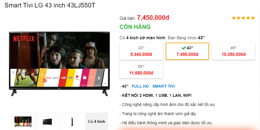 Tầm giá dưới 8 triệu, chị em nên mua loại tivi nào để đón Tết - Ảnh 2. Tầm giá dưới 8 triệu, chị em nên mua loại tivi nào để đón Tết - Ảnh 2.