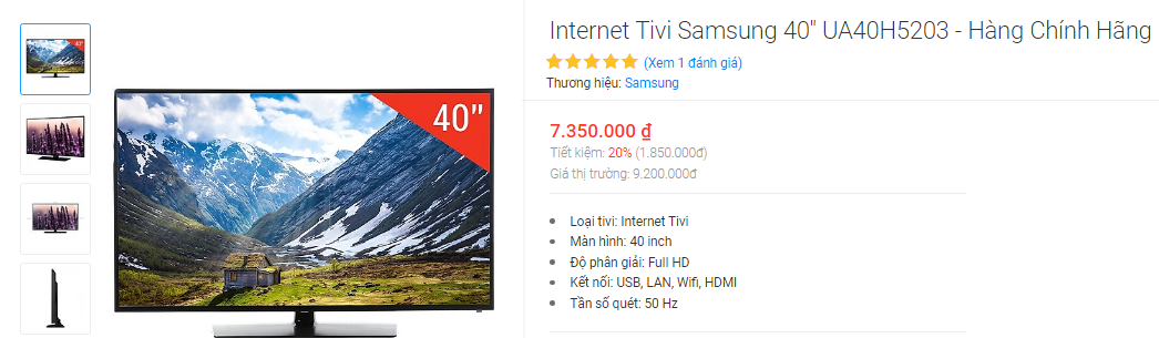 Tầm giá dưới 8 triệu, chị em nên mua loại tivi nào để đón Tết - Ảnh 3. Tầm giá dưới 8 triệu, chị em nên mua loại tivi nào để đón Tết - Ảnh 3.