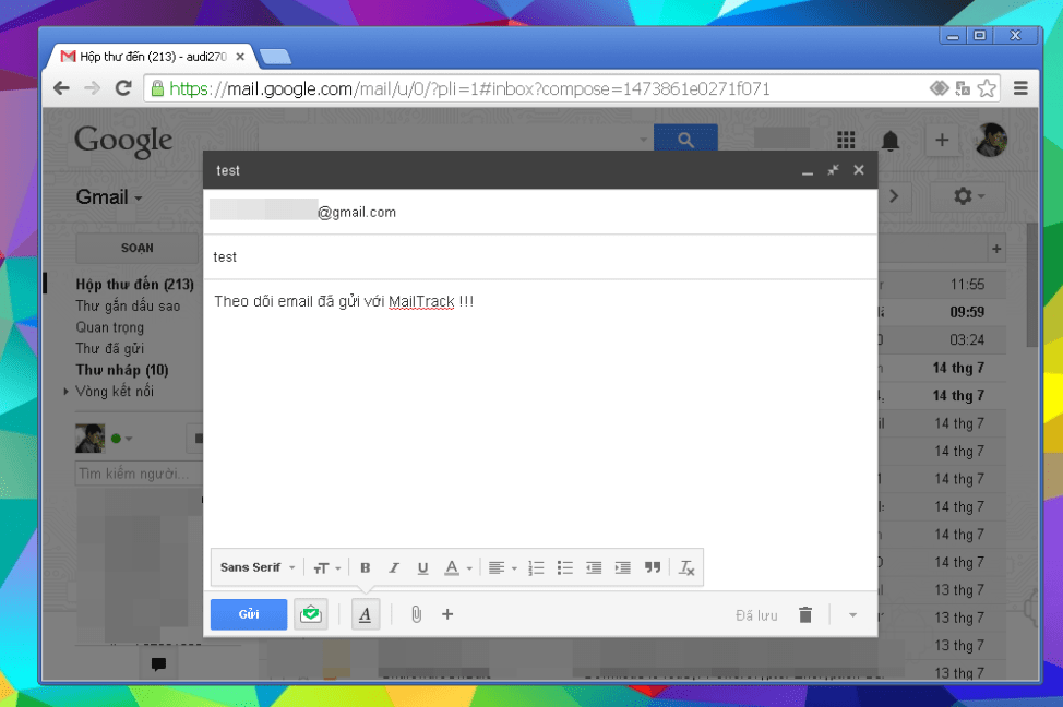 Gửi mail mà nóng ruột không biết phía bên kia đã mở ra đọc? Chị em công sở cần nắm bắt ngay thủ thuật này kẻo lạc hậu hơn người khác! - Ảnh 4. Gửi mail mà nóng ruột không biết phía bên kia đã mở ra đọc? Chị em công sở cần nắm bắt ngay thủ thuật này kẻo lạc hậu hơn người khác! - Ảnh 4.