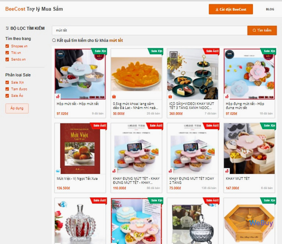 Dùng thử extension “trợ lý mua sắm” BeeCost: so sánh giá sản phẩm giữa các sàn TMĐT, tự tìm mã giảm giá - Ảnh 2. Dùng thử extension “trợ lý mua sắm” BeeCost: so sánh giá sản phẩm giữa các sàn TMĐT, tự tìm mã giảm giá - Ảnh 2.