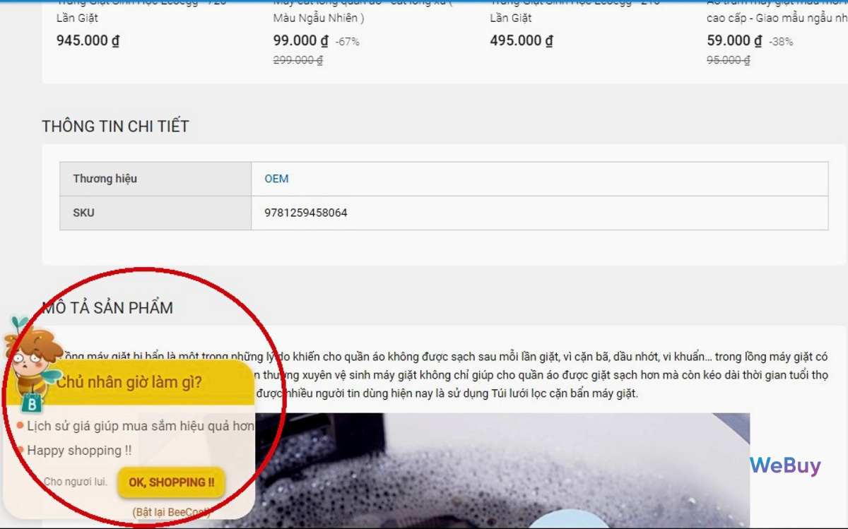 Dùng thử extension “trợ lý mua sắm” BeeCost: so sánh giá sản phẩm giữa các sàn TMĐT, tự tìm mã giảm giá - Ảnh 7.