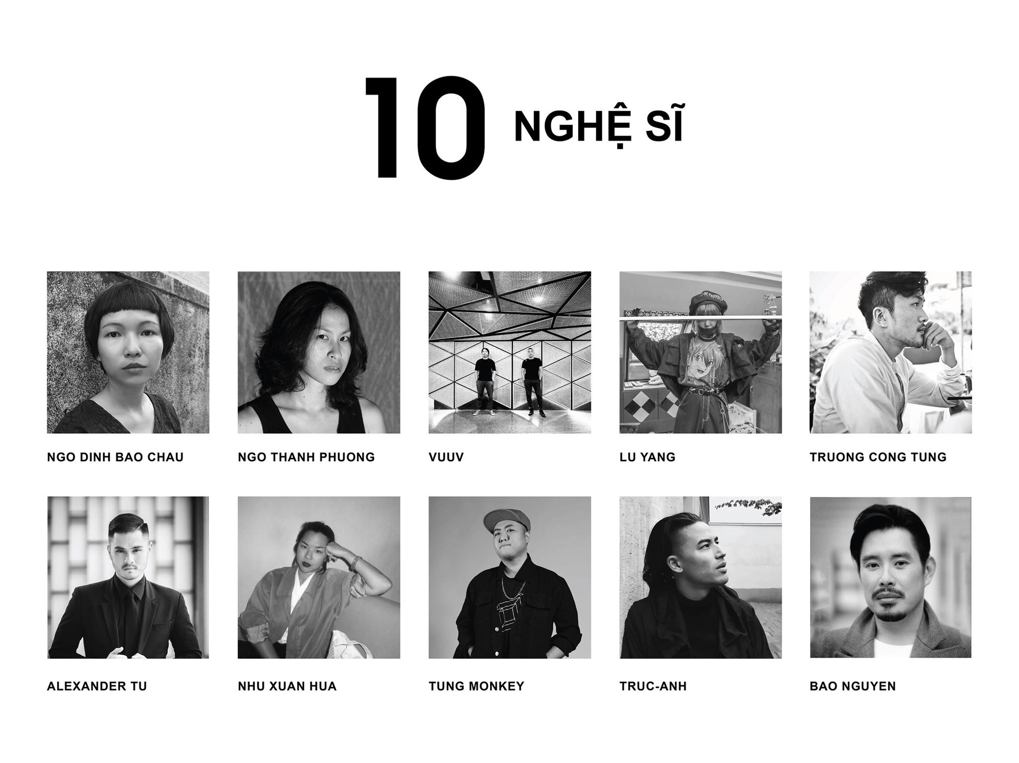 Hé lộ danh tính 10 nghệ sĩ đồng hành cùng NTK Công Trí trong Triển lãm Thời trang - Nghệ thuật &quot;Cục Im Lặng&quot;  - Ảnh 2.