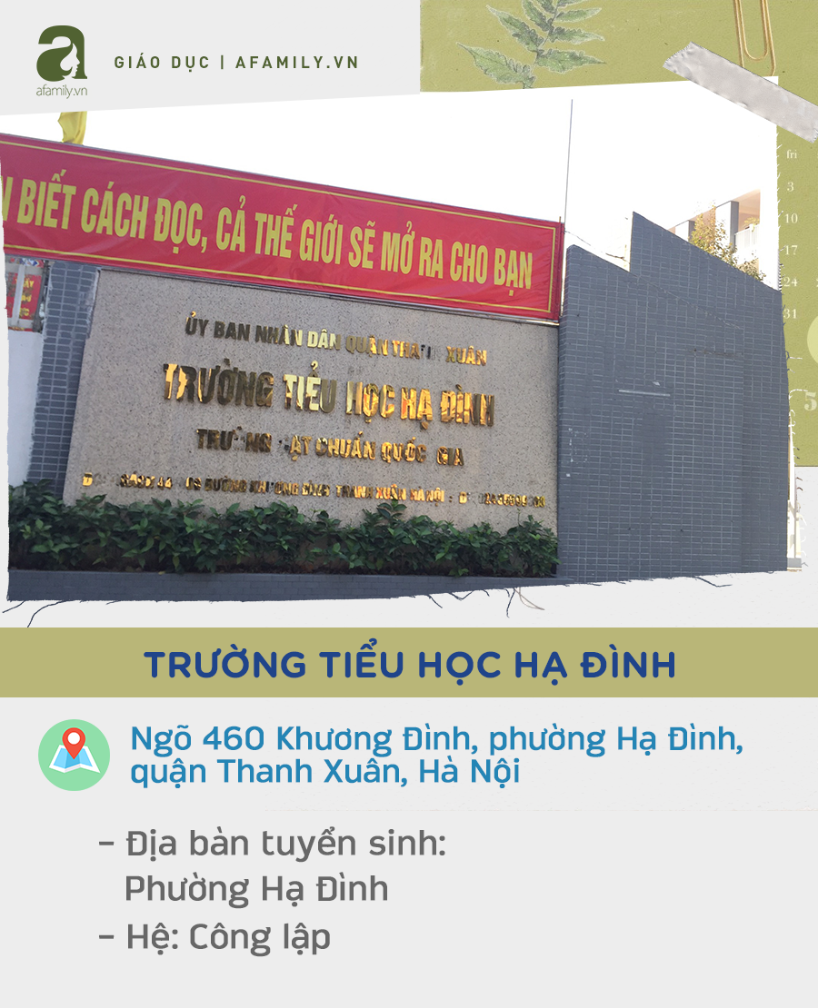 Các trường tiểu học quận Thanh Xuân:  - Ảnh 8.