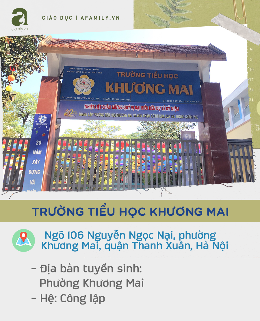 Các trường tiểu học quận Thanh Xuân:  - Ảnh 10.