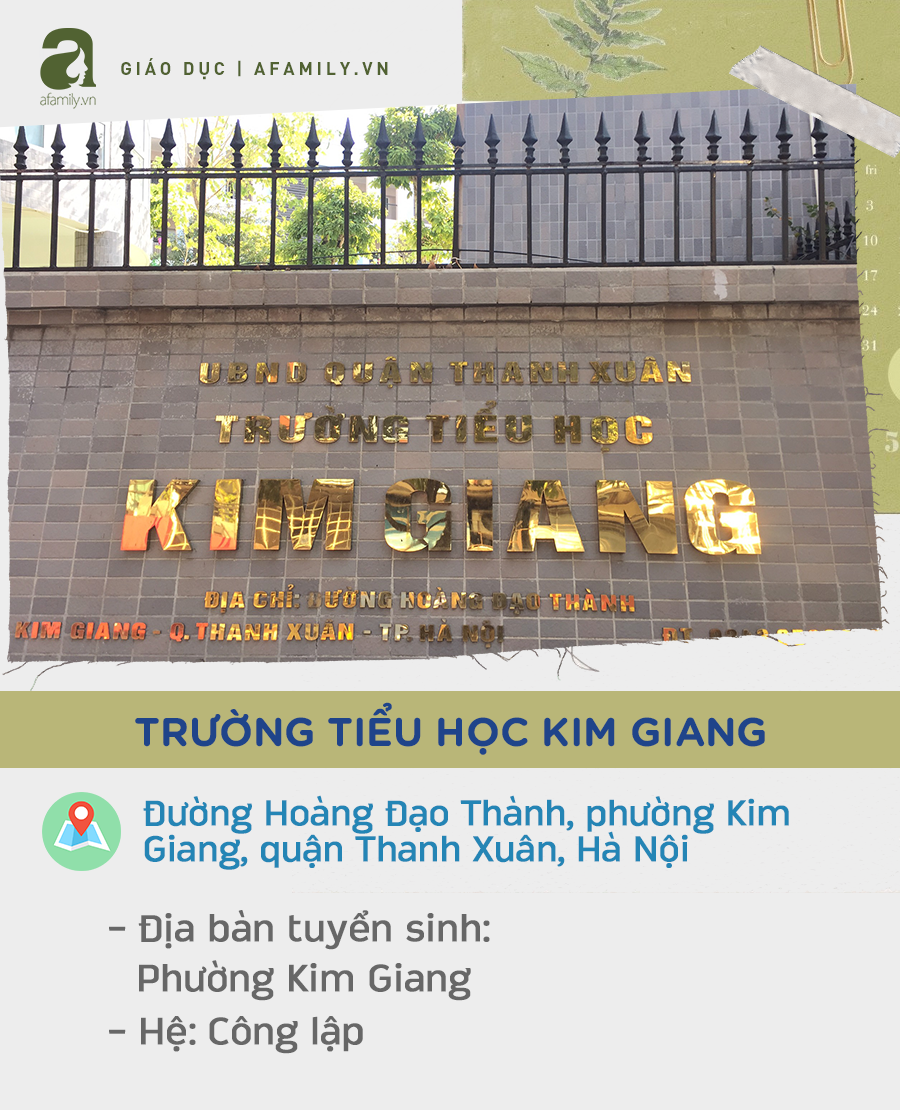 Các trường tiểu học quận Thanh Xuân:  - Ảnh 11.