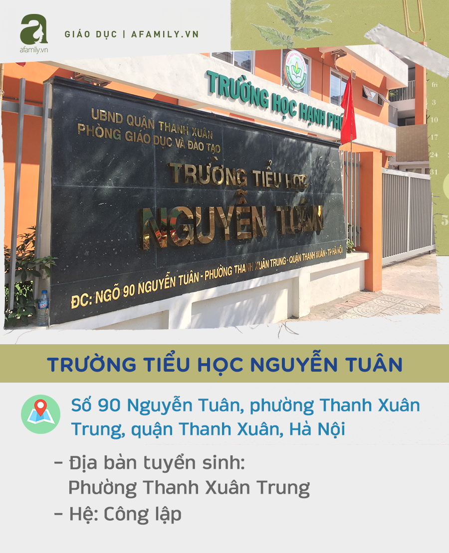 Các trường tiểu học quận Thanh Xuân:  - Ảnh 13.