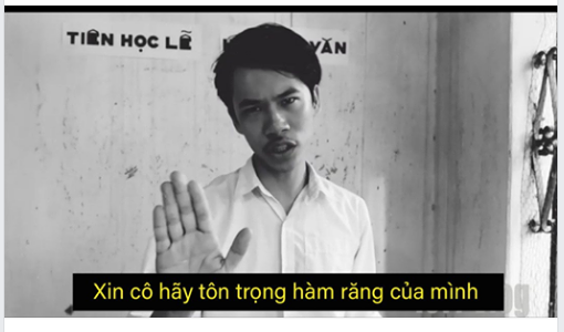 Theo trend mang &quot;1977 vlog&quot; vào đề thi môn... hóa học ở một trường PTTH ở Thái Nguyên - Ảnh 1.