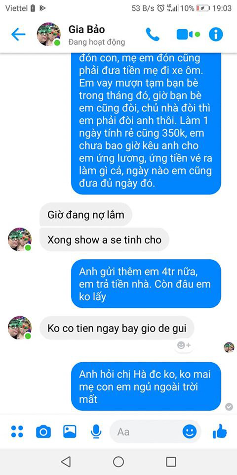 Hậu ly hôn với nhiều lùm xùm, Gia Bảo tiếp tục bị tố quỵt tiền lương - Ảnh 3.