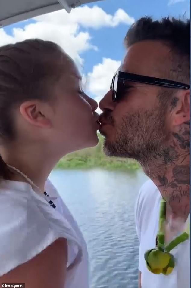 Những lần David Beckham bị chỉ trích vì hôn môi con gái, nhưng cách anh đáp trả khiến nhiều người phải suy nghĩ - Ảnh 3.