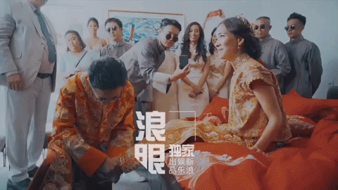Hàn Canh hạnh phúc trao cô dâu Lư Tịnh San nụ hôn ngọt ngào trong ngày trọng đại nhất đời - Ảnh 3.