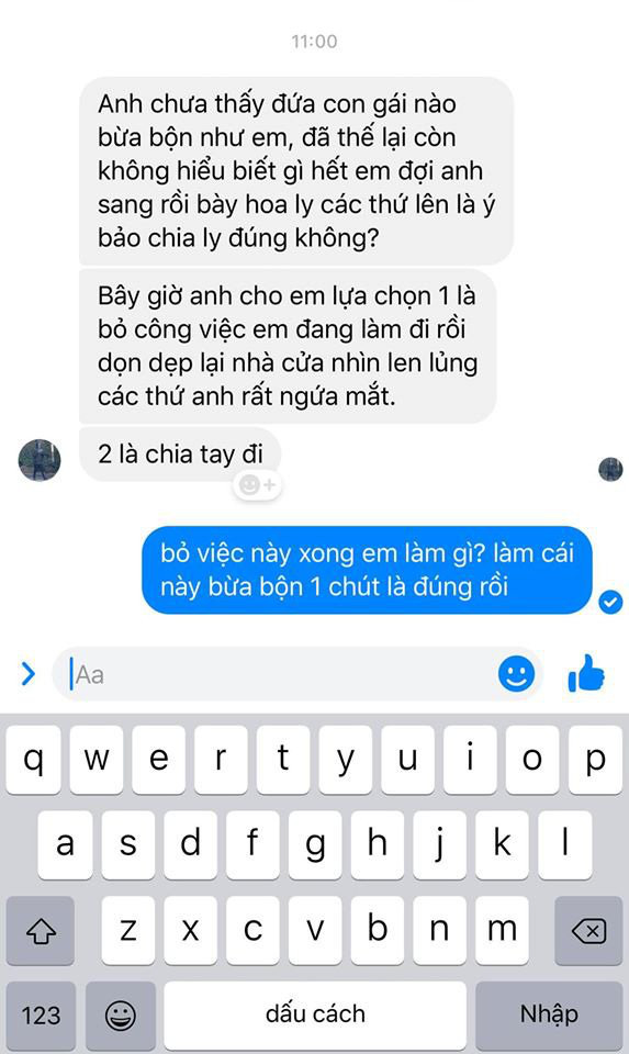 Cô gái đăng ảnh căn phòng rất đỗi bình thường nhưng phản ứng gây sốc của chồng chưa cưới vì 1 bình hoa khiến nhiều người bất ngờ - Ảnh 2.