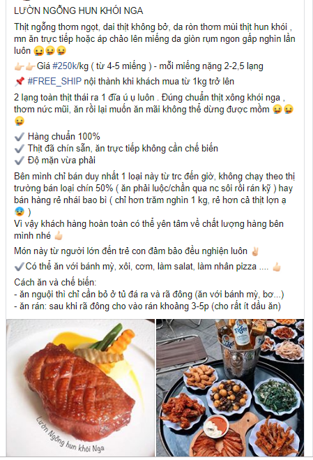 Gần Tết thịt ngỗng Nga hun khói đổ bộ, người tiêu dùng lại có hàng ngoại giá hợp lý lai rai - Ảnh 4.