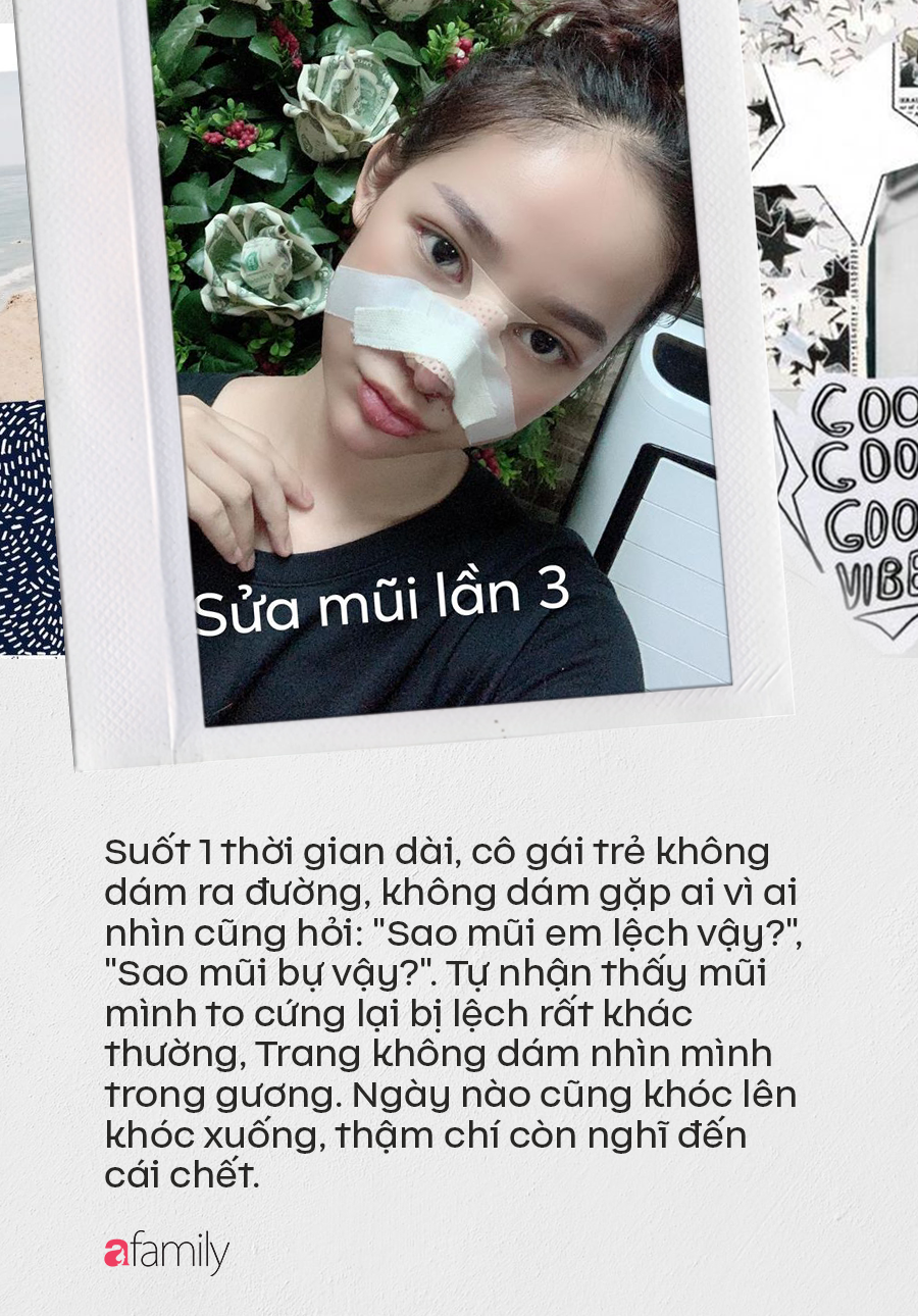 Câu chuyện “rùng rợn” về cô gái nâng mũi 4 lần đến mức hết sạch sụn tai, từng trầm cảm, muốn chết vì phẫu thuật hỏng - Ảnh 4.