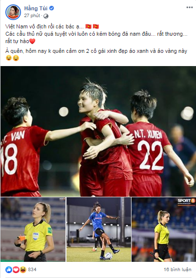Cộng đồng mạng vỡ òa trước chiến thắng quá tuyệt vời của đội tuyển quốc gia nữ Việt Nam, ai cũng khóc vì hạnh phúc tự hào - Ảnh 11.