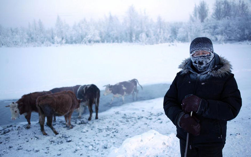 Ghé thăm ngôi làng lạnh nhất thế giới, nhiệt độ xuống tới -71,2 độ C hở cái gì ra là đóng băng cái ấy - Ảnh 10.